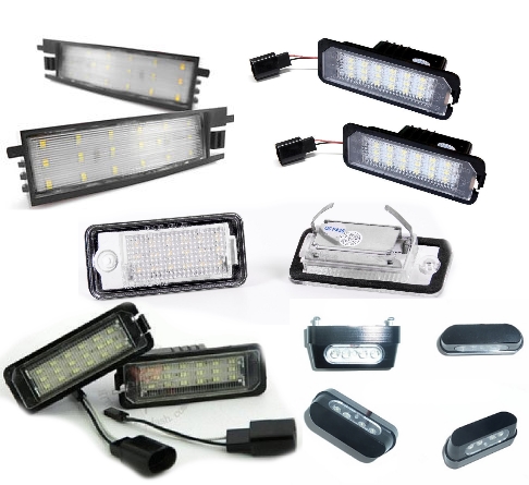 luz de matricula led