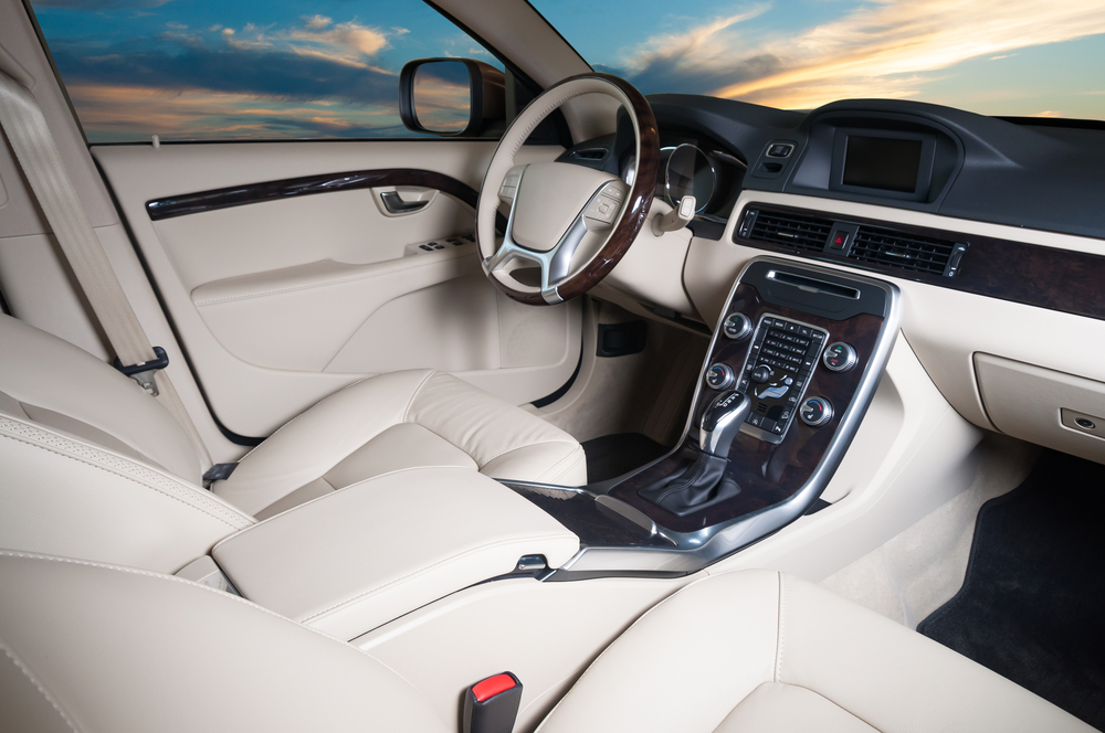 limpieza de asiento de coche