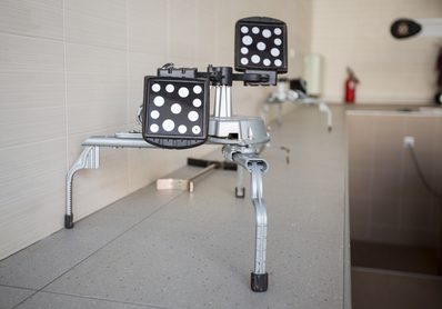 equipamiento de una alineación de ruedas