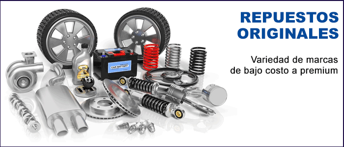 Compre repuestos automotrices originales permanentemente a bajo precio