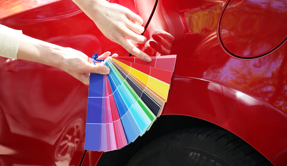 Pintar con vinilo piezas de coche