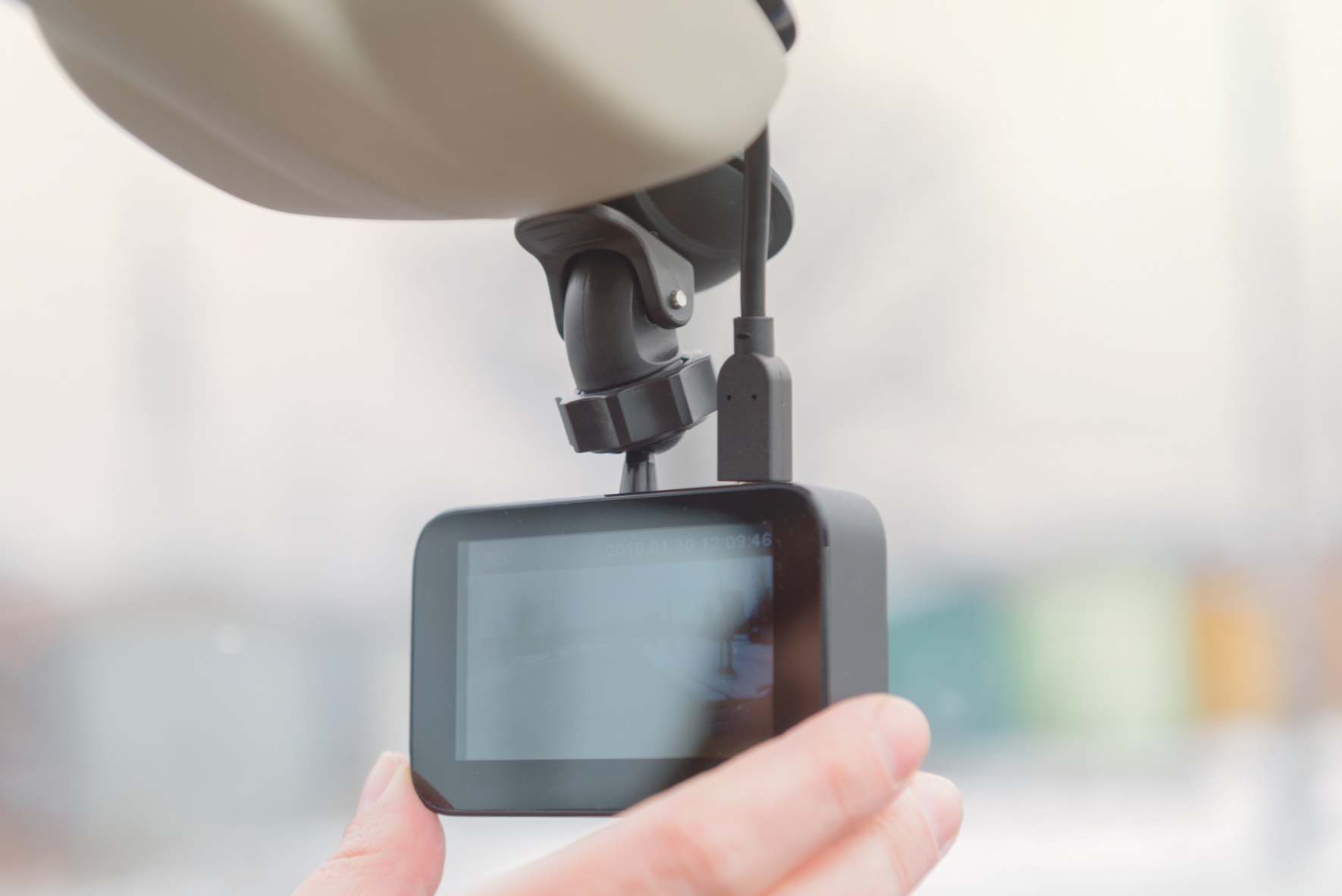 Instrucciones de instalación de la Dashcam